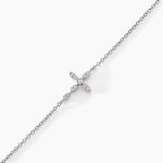 Bracelet Ysalis Argent Blanc Oxyde De Zirconium - Bracelets fantaisie Femme | Marc Orian