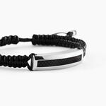 Bracelet Phebus Him Eliasse Acier Blanc - Bracelets cordons Homme | Marc Orian
