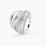 Bague Dionise Or Blanc Diamant - Parures de mariage Femme | Marc Orian