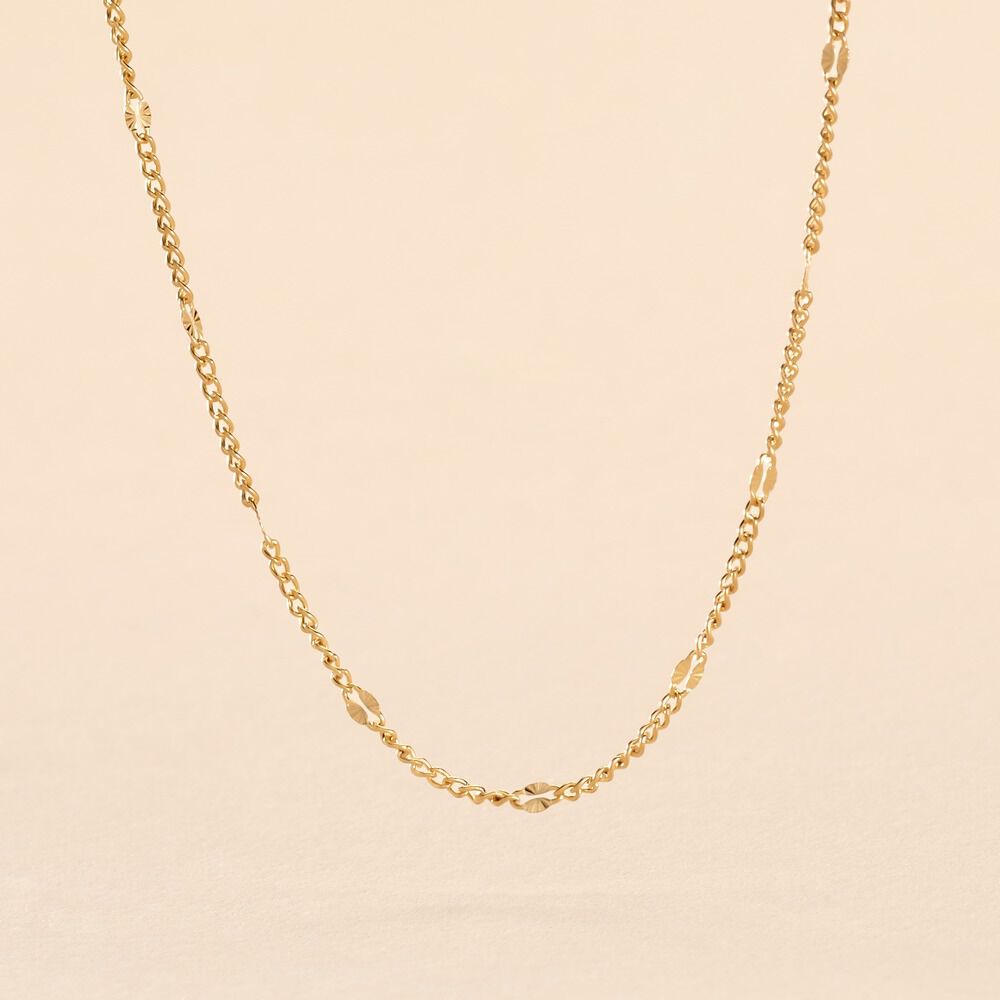 Cha&icirc;ne Gaspardine Or Jaune - Colliers ete Femme | Marc Orian