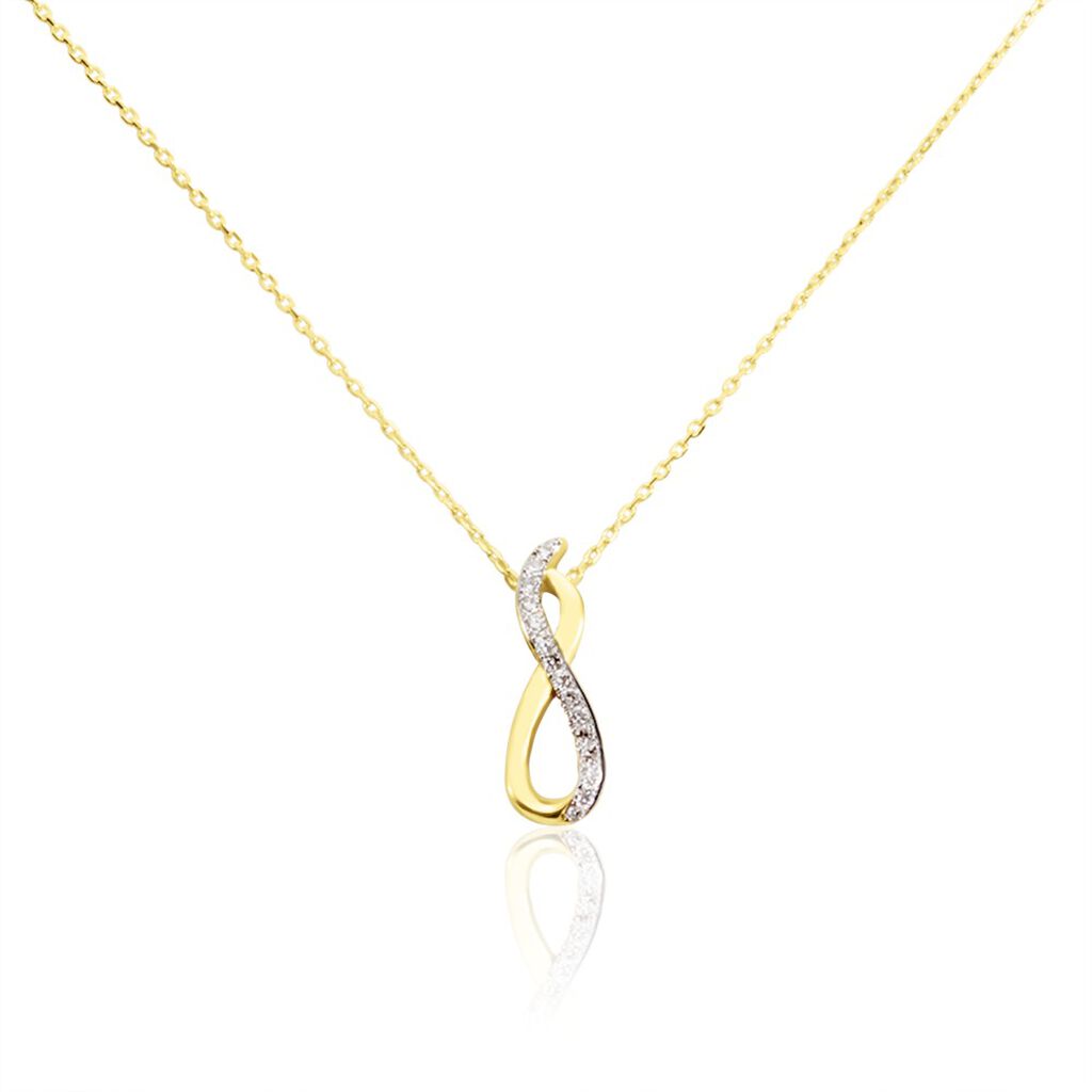 Collier Osanna Or Jaune Diamants - Colliers avec pierres Femme | Marc Orian