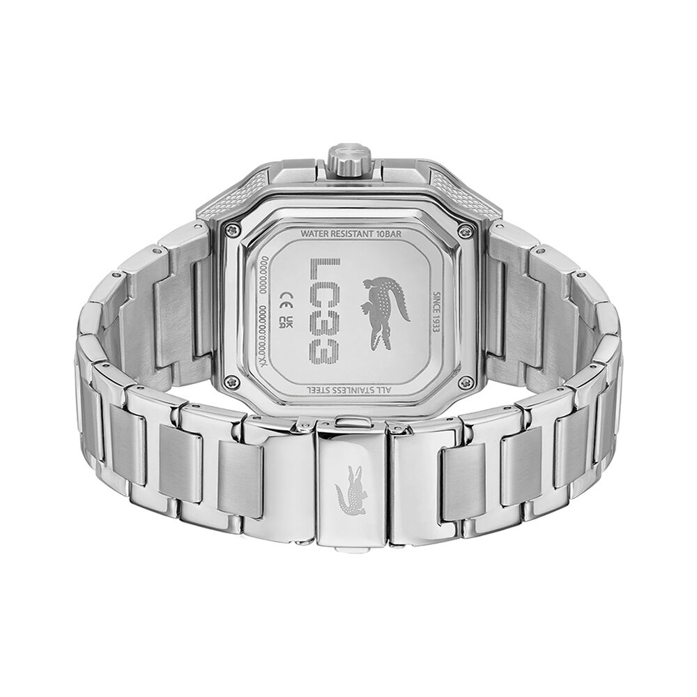 Montre Lacoste Lc33 Square Argent&eacute; - Montres &eacute;tanches Homme | Marc Orian