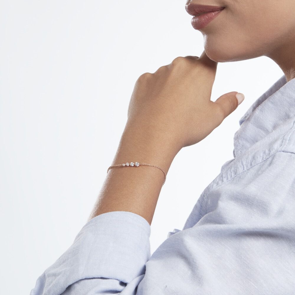 Bracelet Plaqué Or Boubou Oxydes De Zirconium - Bracelets chaînes Femme | Marc Orian