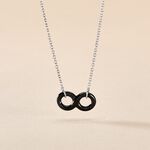 Collier Alicia Argent Blanc C&eacute;ramique - Colliers avec pierres Femme | Marc Orian