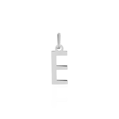 Pendentif Ionia Lettre Or Blanc - Pendentifs Famille | Marc Orian