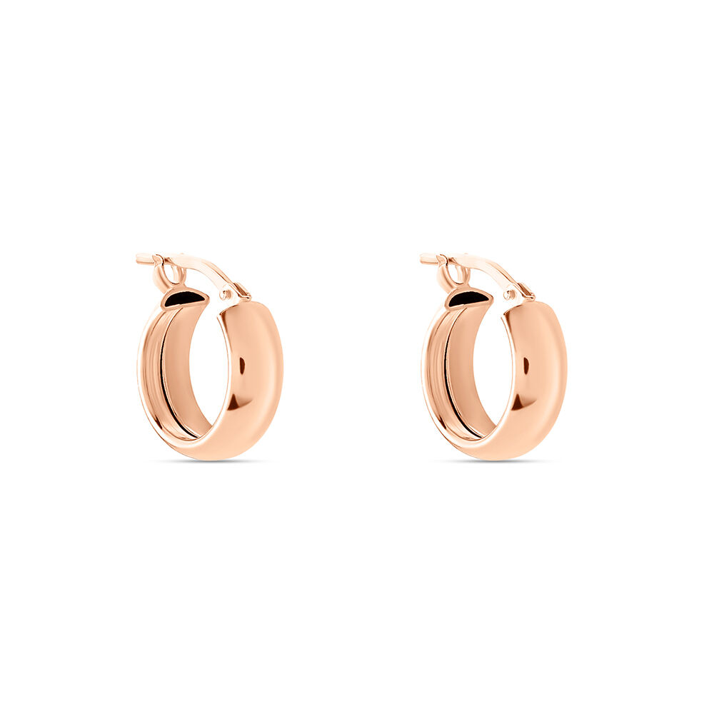 Cr&eacute;oles Lisa Argent Rose - Cr&eacute;oles Femme | Marc Orian