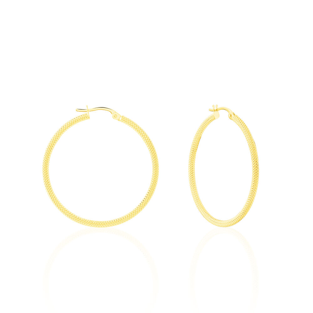 Créoles Ulrica Or Jaune - Créoles Femme | Marc Orian