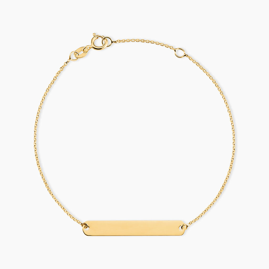 Bracelet Beavis Or Jaune - Bracelets cha&icirc;nes Femme | Marc Orian