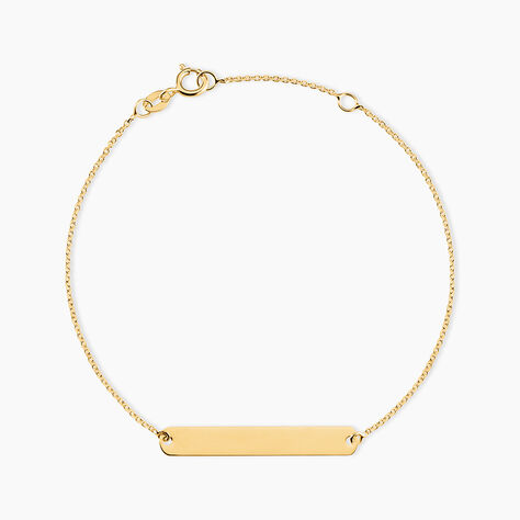 Bracelet Beavis Or Jaune - Bracelets cha&icirc;nes Femme | Marc Orian
