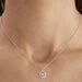 Collier Ray Argent Oxyde De Zirconium - Colliers avec pierres Femme | Marc Orian