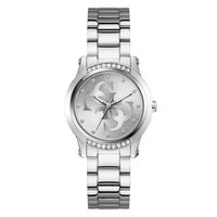 cadran argenté fond argenté bracelet acier argenté