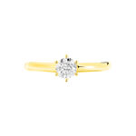 Bague Solitaire Ruken Or Jaune Diamant - Solitaires Femme | Marc Orian