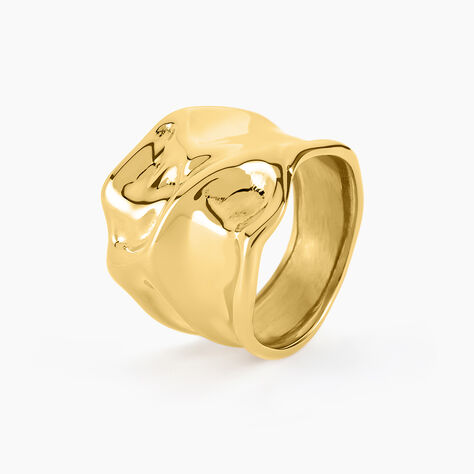 Bague Ecorsia Acier Jaune - Bijoux fantaisie Femme | Marc Orian