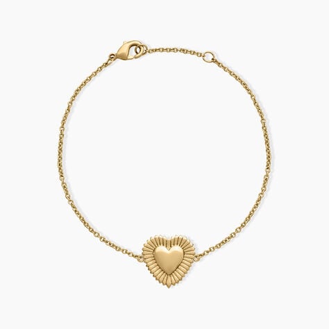 Bracelet Vasthie Plaque Or Jaune - Bracelets chaînes Femme | Marc Orian