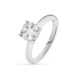 Bague Solitaire Dream Or Blanc Diamant - Solitaires Femme | Marc Orian