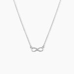 Collier Argent Blanc Teoxane - Colliers fantaisie Femme | Marc Orian