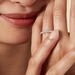 Alliance Pristina Or Blanc Diamant - Alliances avec pierres Femme | Marc Orian