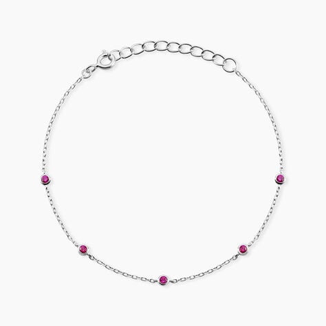 Bracelet Thesee Argent Blanc Oxyde De Zirconium - Bracelets fantaisie Femme | Marc Orian