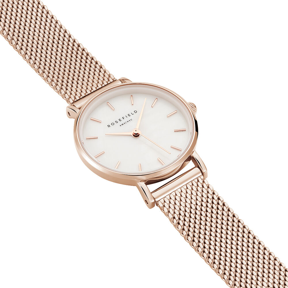 Montre Rosefield The Small Edit Blanc - Montres &eacute;tanches Femme | Marc Orian