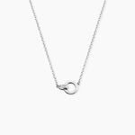 Collier Cristel Argent Blanc Oxyde De Zirconium - Colliers avec pierres Femme | Marc Orian