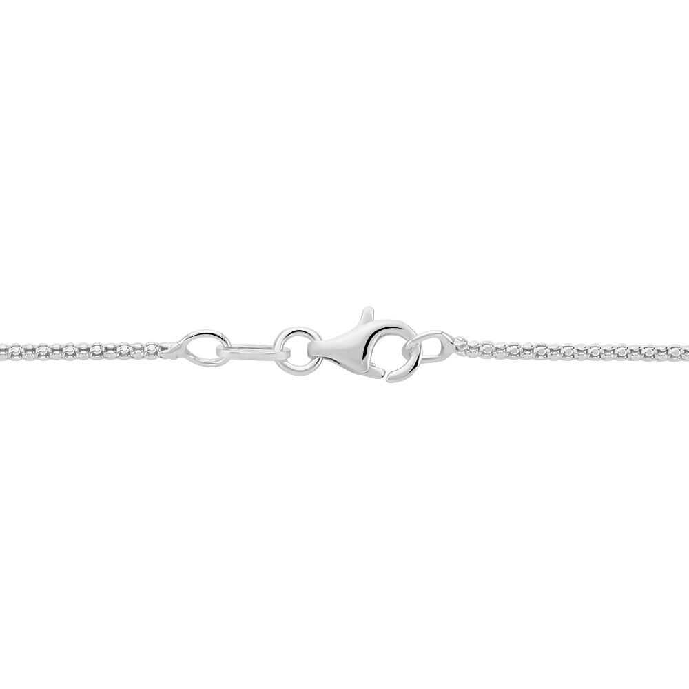 Collier Nahila Argent Blanc - Chaines Femme | Marc Orian