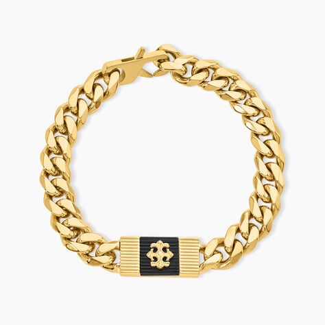 Bracelet Guess Rebel Moon Acier Jaune - Bracelets cha&icirc;nes Homme | Marc Orian