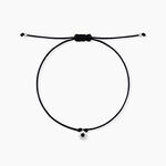 Bracelet Lyllie Argent Blanc Oxyde De Zirconium - Bracelets cordons Femme | Marc Orian