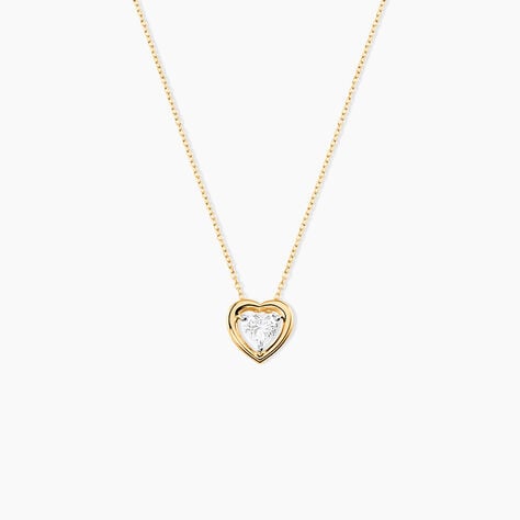 Collier Anastasy Or Jaune Oxyde De Zirconium - Colliers avec pierres Femme | Marc Orian
