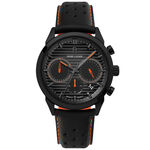 Montre Pierre Lannier Monarck Noir - Montres &eacute;tanches Homme | Marc Orian