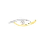 Bague Nohane Or Bicolore Diamant - Solitaires Femme | Marc Orian