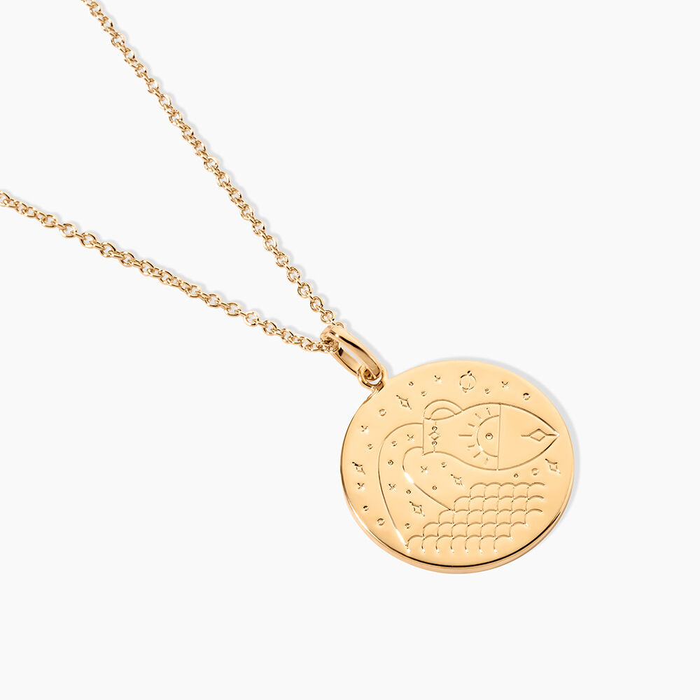 Collier Astro Plaqu&eacute; Or - Colliers ete Femme | Marc Orian