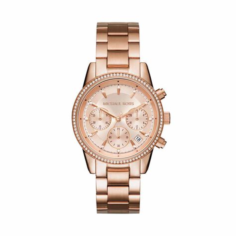 Montre Michael Kors BRYANT Rose - Montres &eacute;tanches Femme | Marc Orian