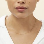 Cha&icirc;ne Igoa Maille For&ccedil;at Diamantee Or Jaune - Chaines Femme | Marc Orian