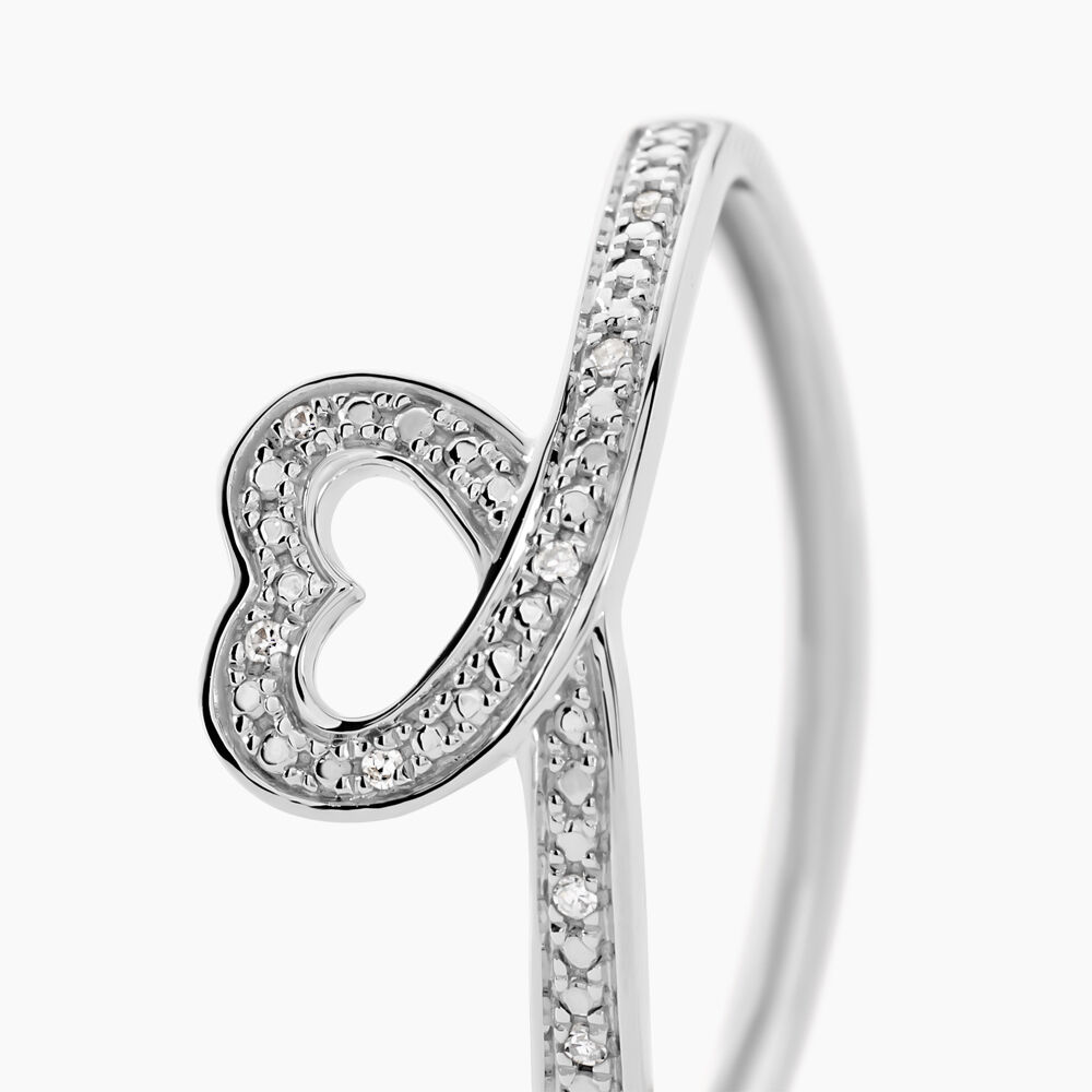 Bague Delaney Or Blanc Diamant - Bagues pierres précieuses Femme | Marc Orian