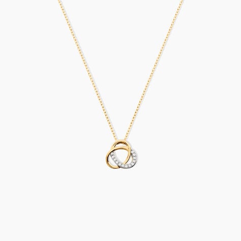 Collier Dorila Or Jaune Oxyde De Zirconium - Colliers avec pierres Femme | Marc Orian
