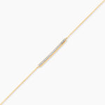 Bracelet Sahteene Or Jaune Diamant - Bracelets cha&icirc;nes Femme | Marc Orian