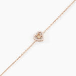 Bracelet Suzon Argent Rose Oxyde De Zirconium - Bracelets fantaisie Femme | Marc Orian