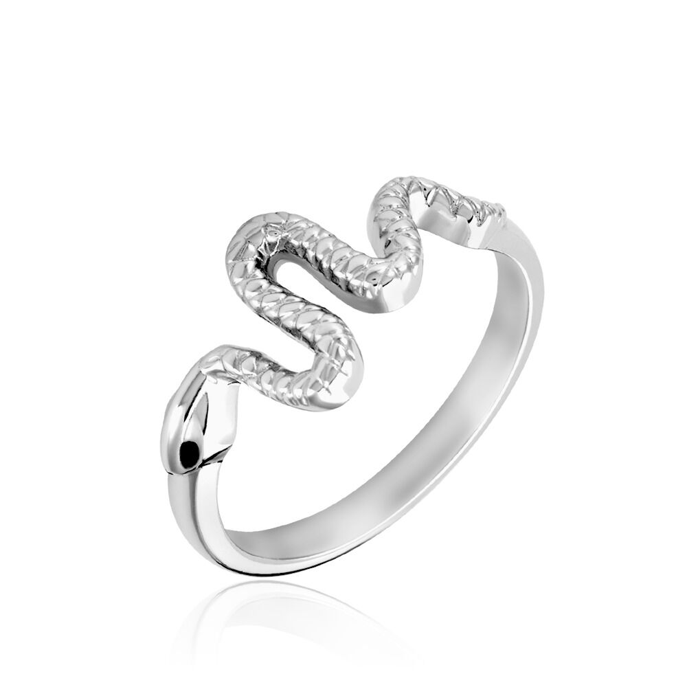 Bague Yoshie Argent Blanc - Bagues Femme | Marc Orian