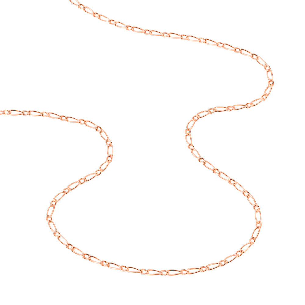 Cha&icirc;ne Ophelio Maille Alternee 1/1 Or Rose - Chaines Femme | Marc Orian