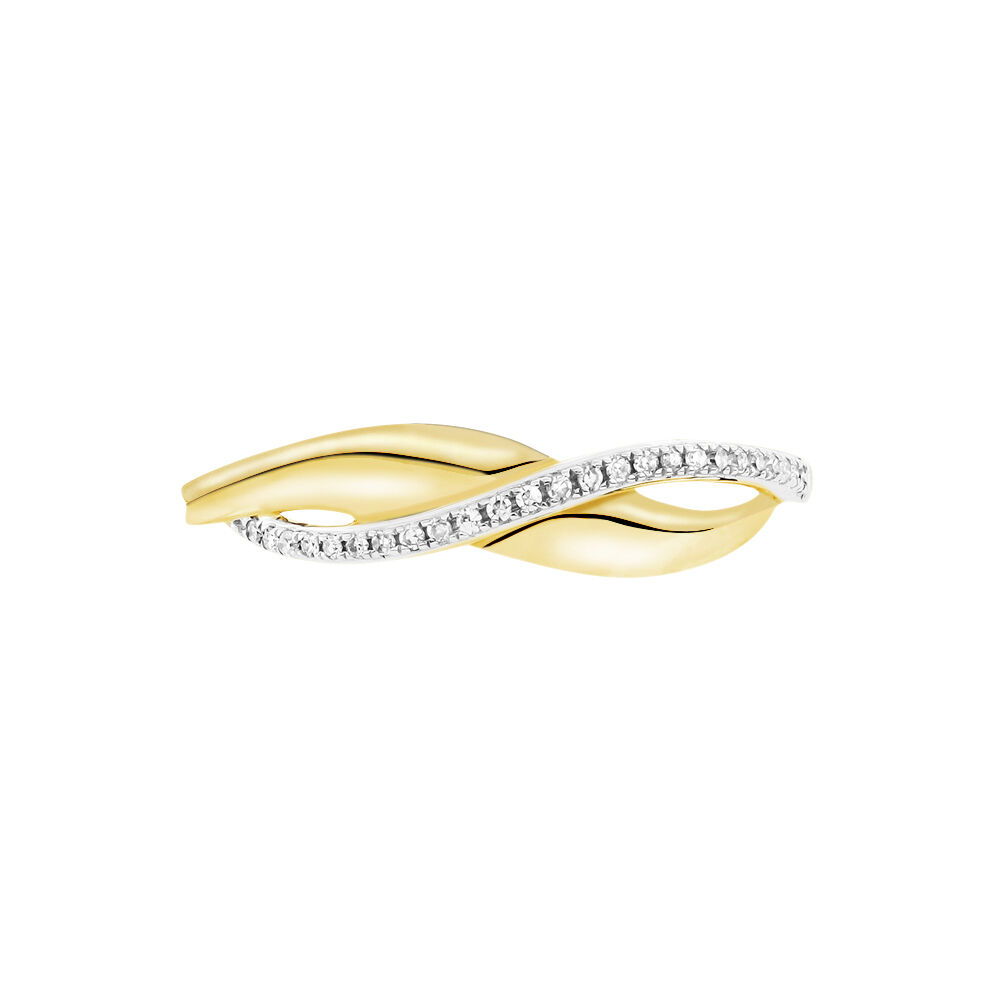 Bague Camelia Or Jaune Diamant - Bagues pierres précieuses Femme | Marc Orian
