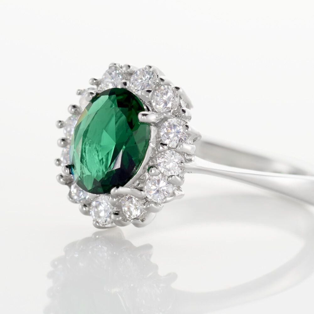 Bague Solitaire Perez Argent Blanc Oxyde De Zirconium - Solitaires Femme | Marc Orian