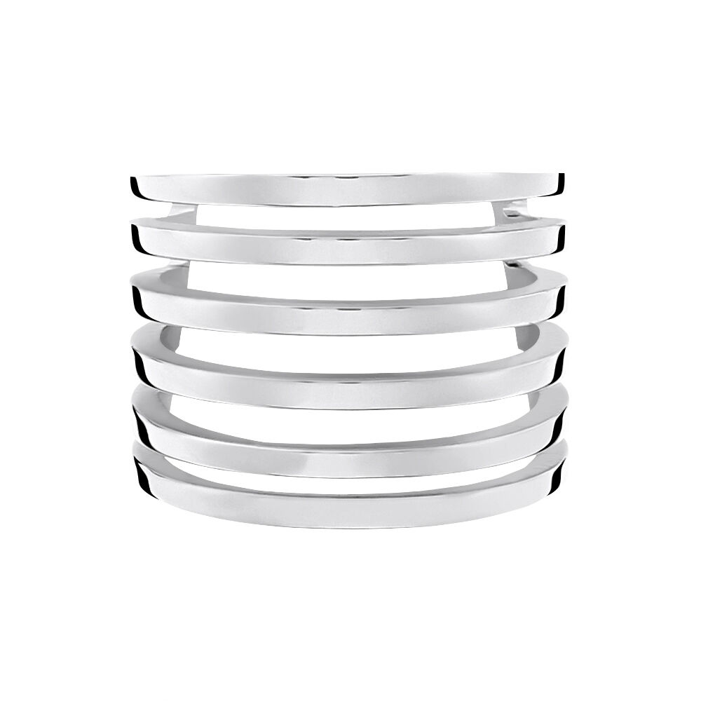 Bague Klelya Acier Blanc - Bijoux fantaisie Femme | Marc Orian
