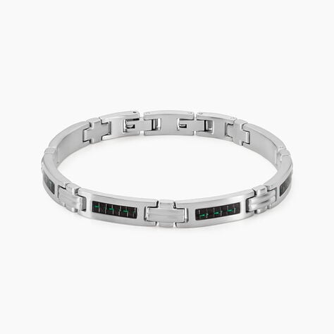 Bracelet Phebus Him Acier Argent&eacute; - Bracelets cha&icirc;nes Homme | Marc Orian