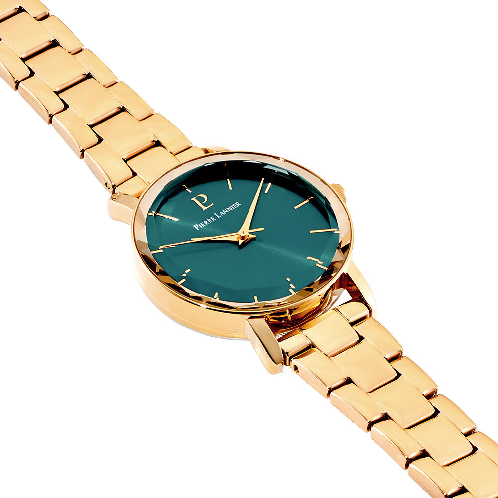 Montre Pierre Lannier Multiples Vert - Montres &eacute;tanches Femme | Marc Orian