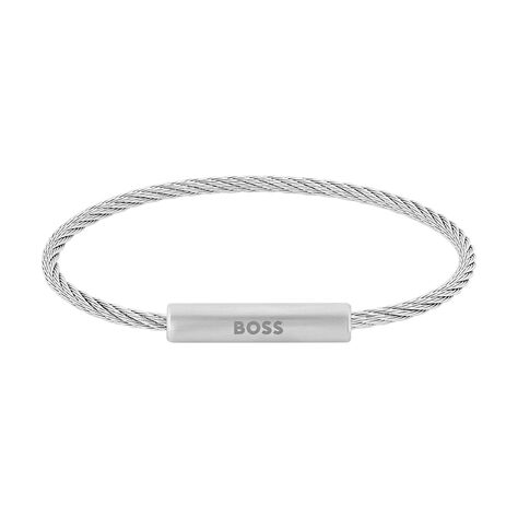 Bracelet Boss Alek Acier Blanc - Bracelets cha&icirc;nes Homme | Marc Orian