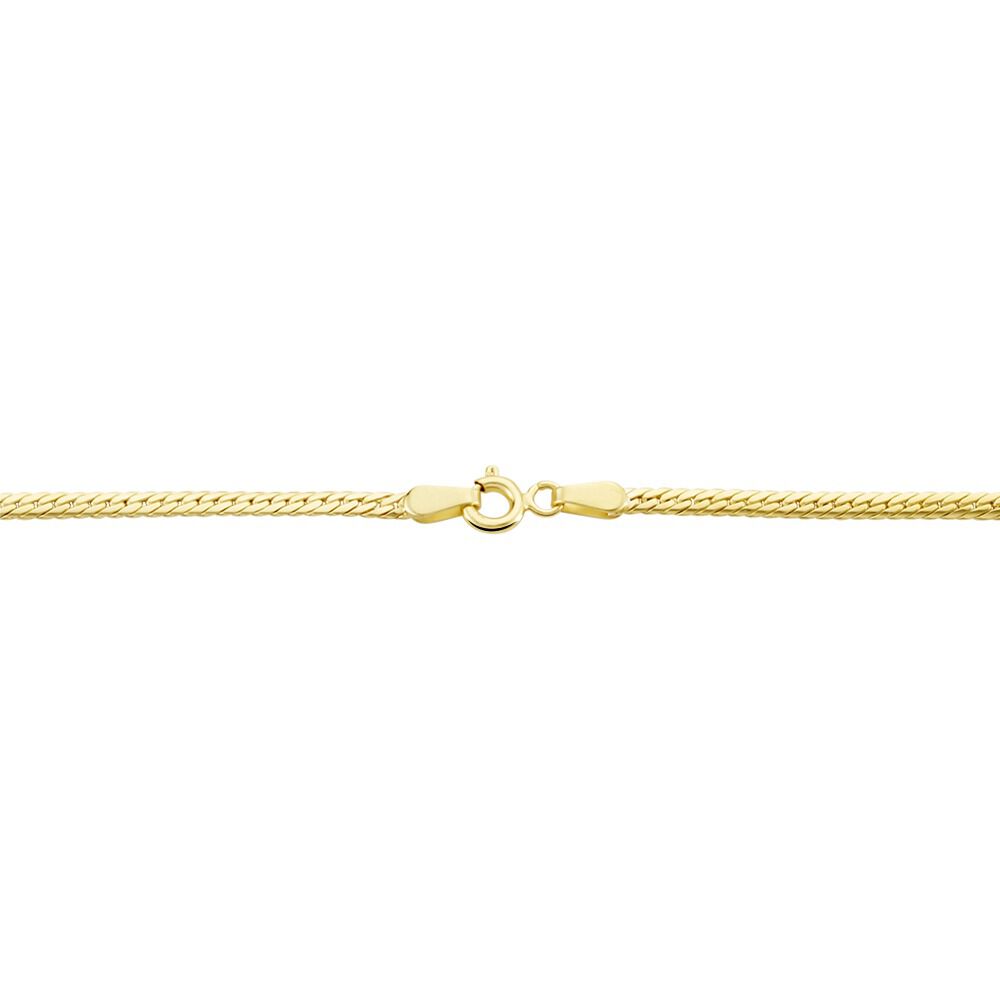 Collier Izel Maille Anglaise Or Jaune - Colliers ete Femme | Marc Orian