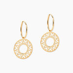 Boucles D'oreilles Pendantes Florent Or Jaune - Pendantes Femme | Marc Orian