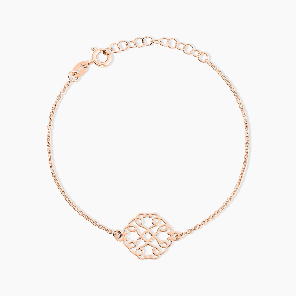 Bracelet Argent Rose Lev - Bracelets chaînes Femme | Marc Orian