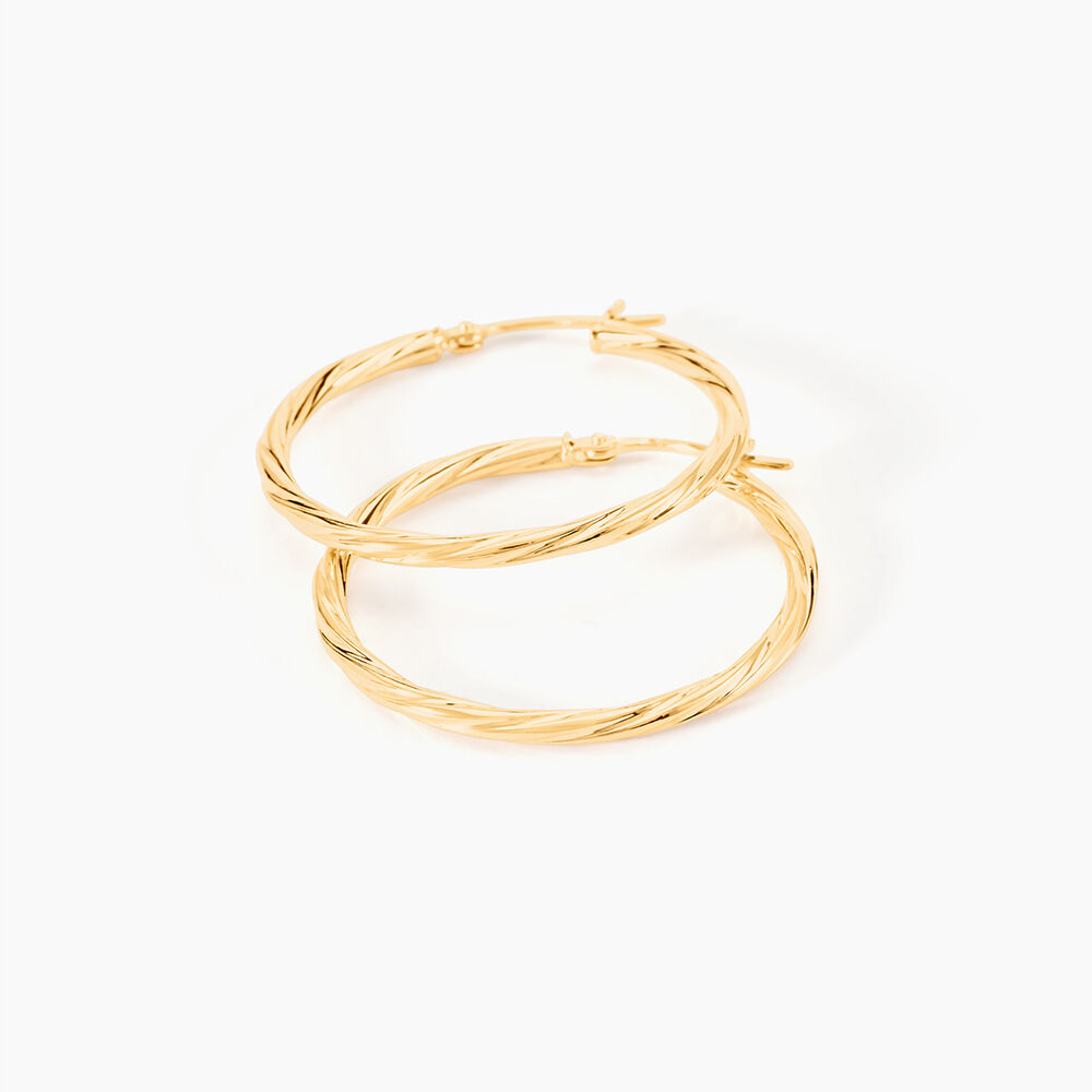 Cr&eacute;oles Youri Or Jaune - Cr&eacute;oles Femme | Marc Orian