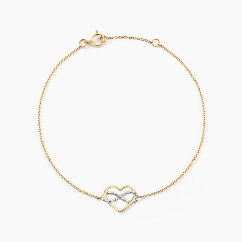 Bracelet Jalmari Or Jaune Diamant - Bracelets chaînes Femme | Marc Orian